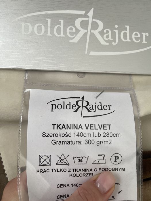 Welur velvet kolor 08 karmel