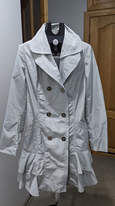 Женственный тренч жемчужного цвета Snow Owl