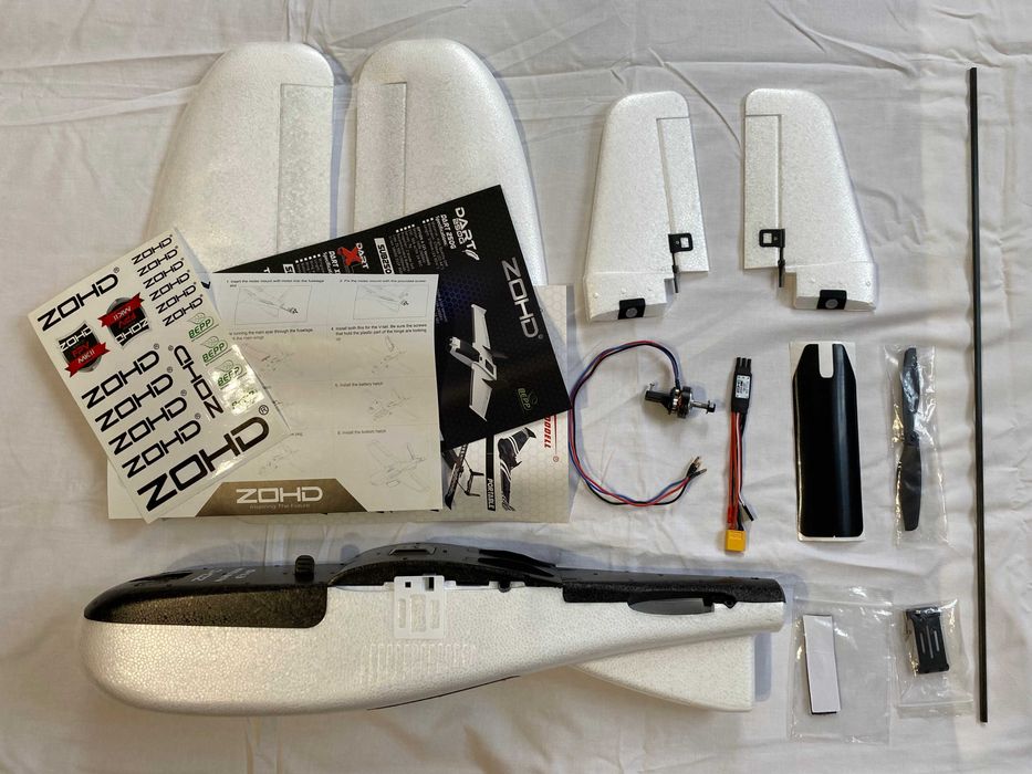 Літак FPV на радіокеруванні ZOHD Nano Talon EVO PNP безпілотник дрон