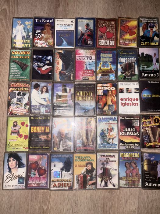 Kasety magnetofonowe 36szt