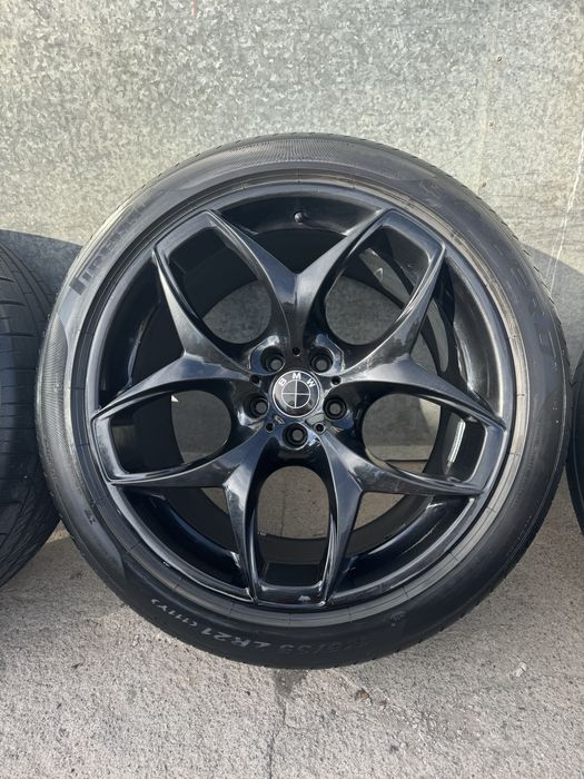 Р21 диски 215 стиль із літніми  шинами BMW X5 Х6 Е53 Е70 Е71 Ф15 Ф16