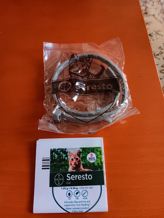 Coleira Seresto gato