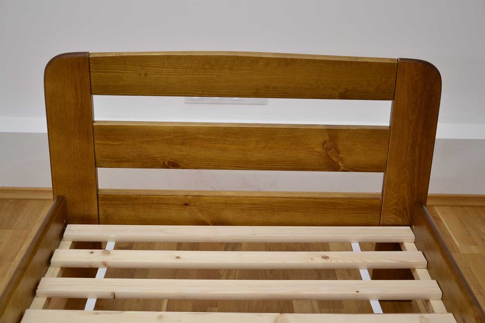 Łóżko Primo 90x200 120/140/160 sosna, dąb, orzech, olcha, białe, szare