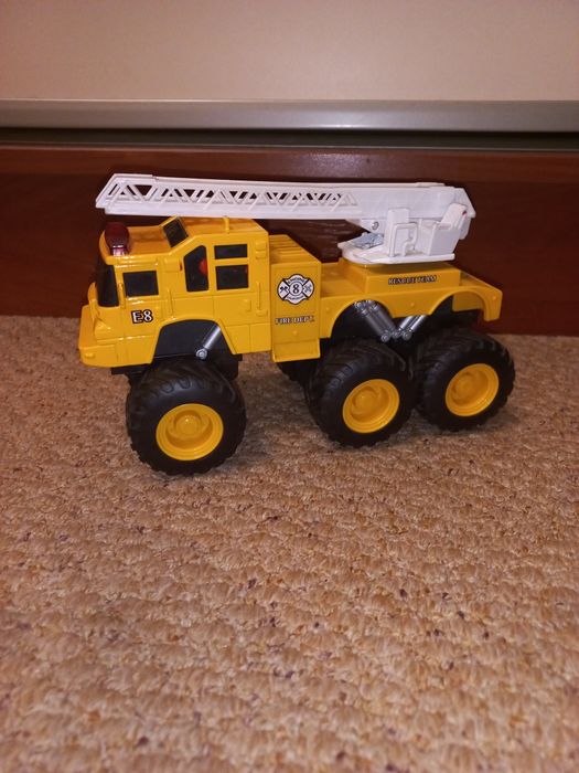 Техніка Maisto Fresh metal Будівельні монстри інерційна жовта 20 см