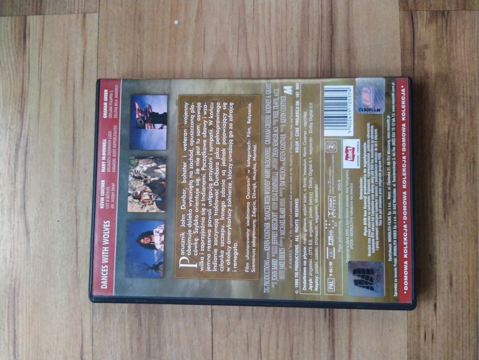 Tańczący z wilkami - DVD