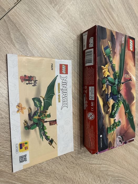 Lego Ninjago 71829, pudełko, instrukcja