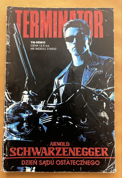 Terminator 2 wydanie TM-Semic 1992 - UNIKAT