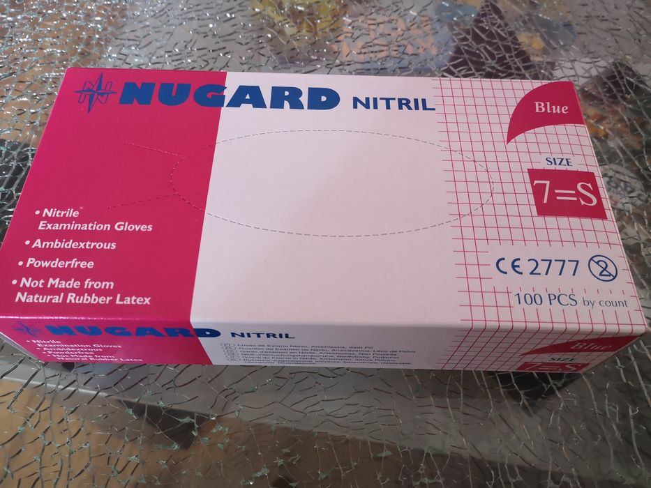 Rękawiczki nitrylowe Nugard