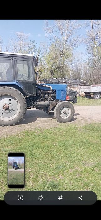 Мтз 82 на полном ходу