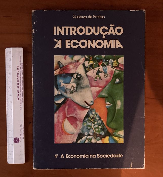 Livros de economia e contabilidade