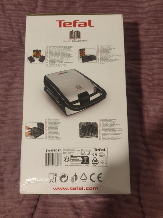 Продам сендвічниця tefal (sw854d16)