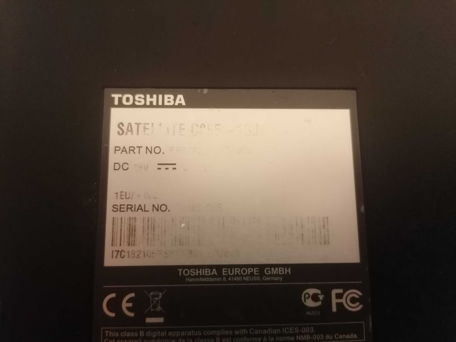 toshiba satellite c855 (Preço Final)
