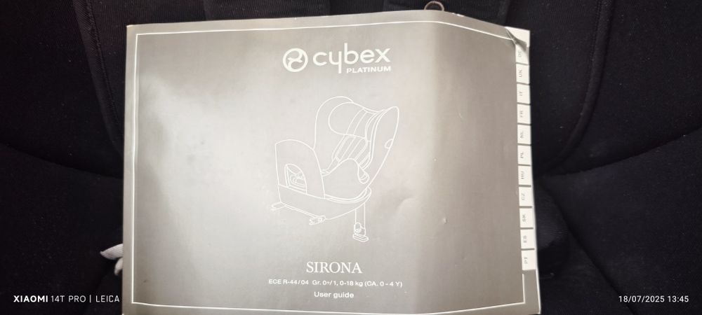 Cadeira Isofix Auto Cibex