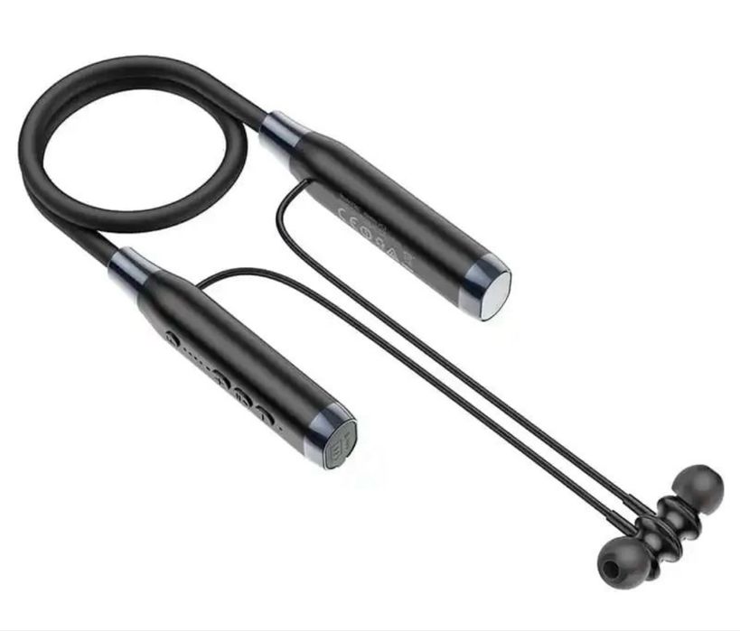 Бездротові Bluetooth Навушники Sport Hoco ES62 з MicroSD/Магнітні 120h