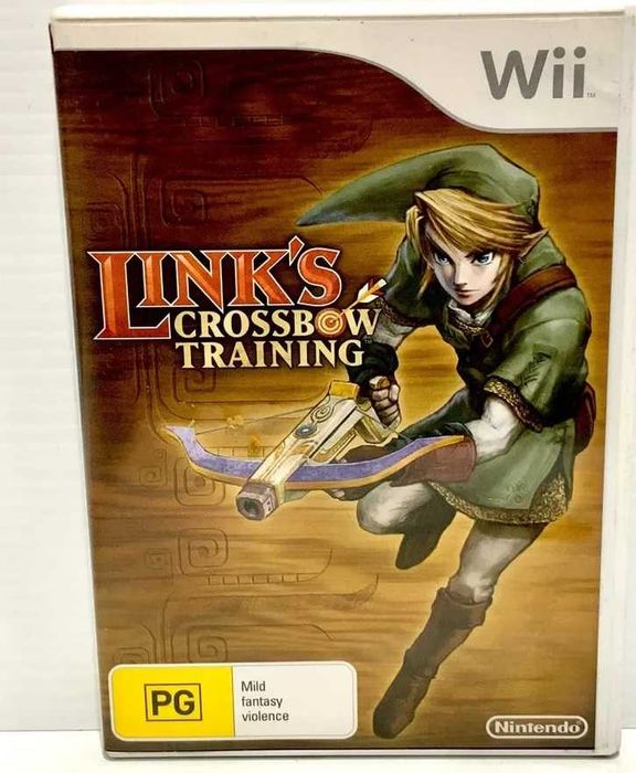 Link's Crossbow Training + Manual - Nintendo Wii