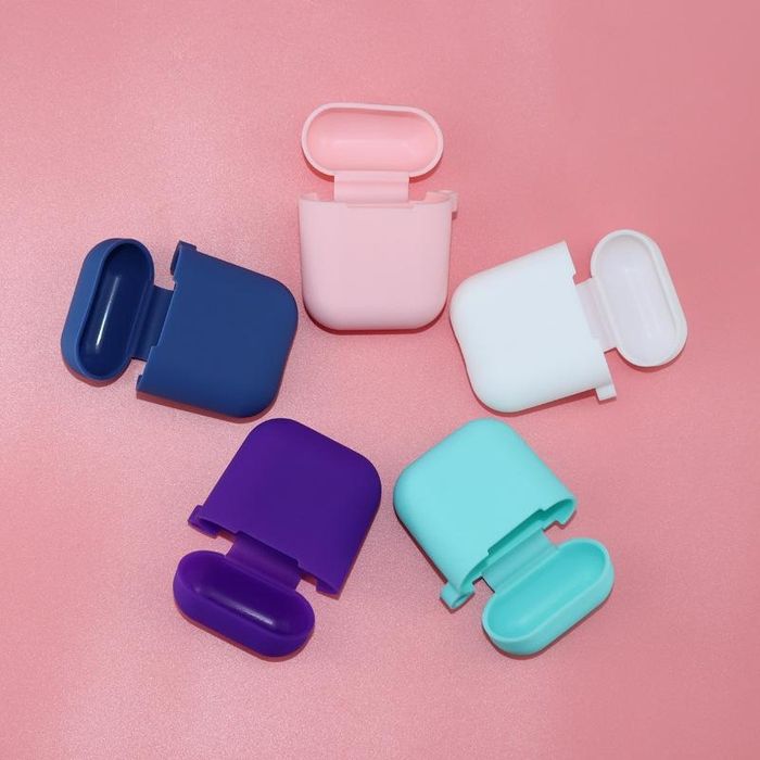 Силіконовий чохол кейс для навушників AirPods аірподс 1/2