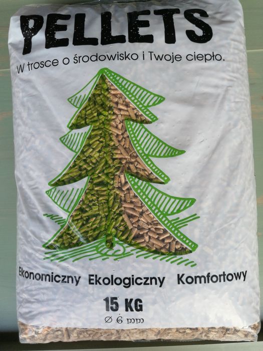 Pellet firmowy pelet 6 mm sosnowy drzewny lava olimp feniks premium 6