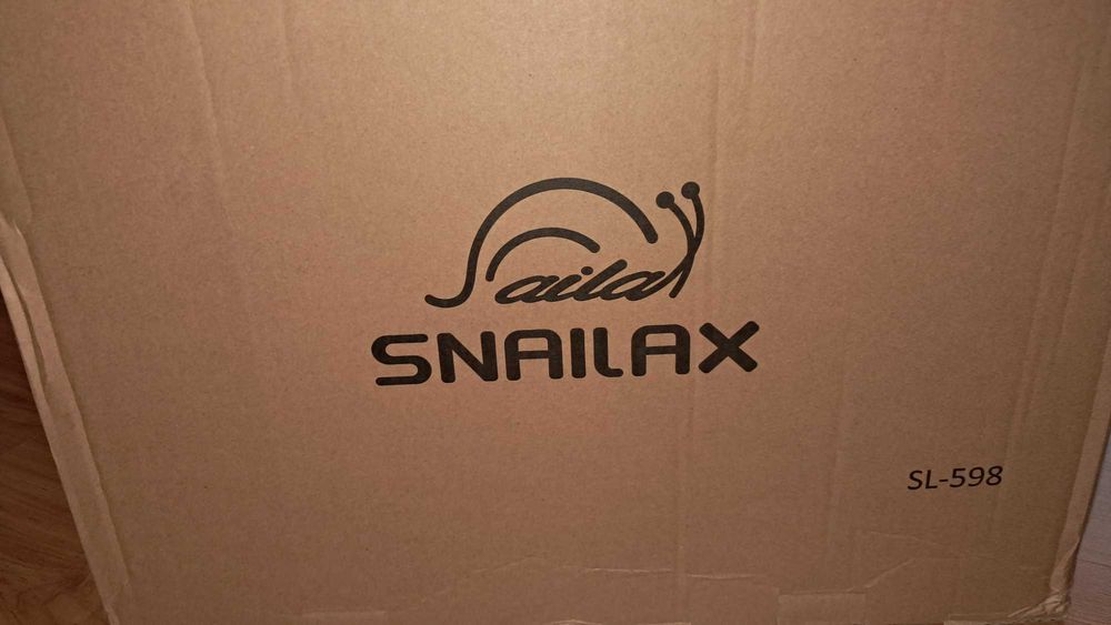 Masażer Snailax SL-598, nowy, masaż Shiatsu stóp, łydek, przedramion