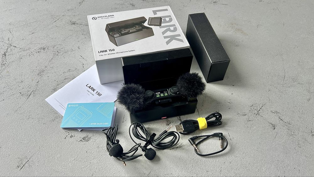 Hollyland Lark 150 безпровідні мікрофони петлички