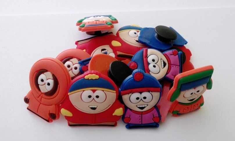Pins da série South Park para calçado tipo crocs ou pulseiras