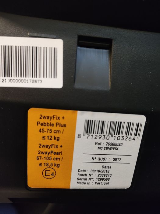 Fotelik Maxi Cosi Pebble Plus + baza 2WayFix