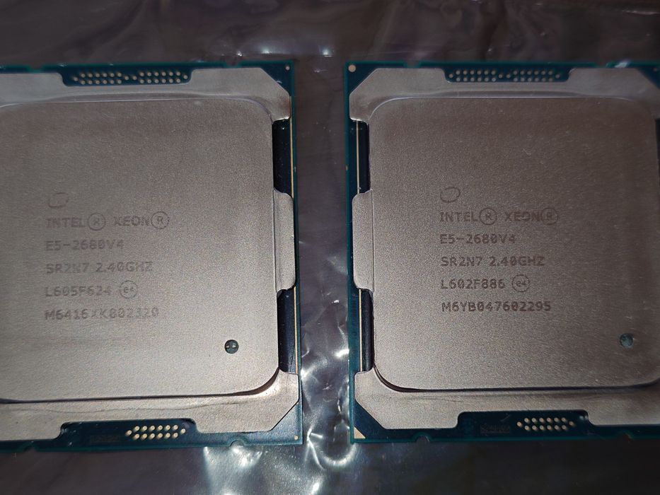 Intel xeon E5-2680v4 14c 28t 2.4Ghz