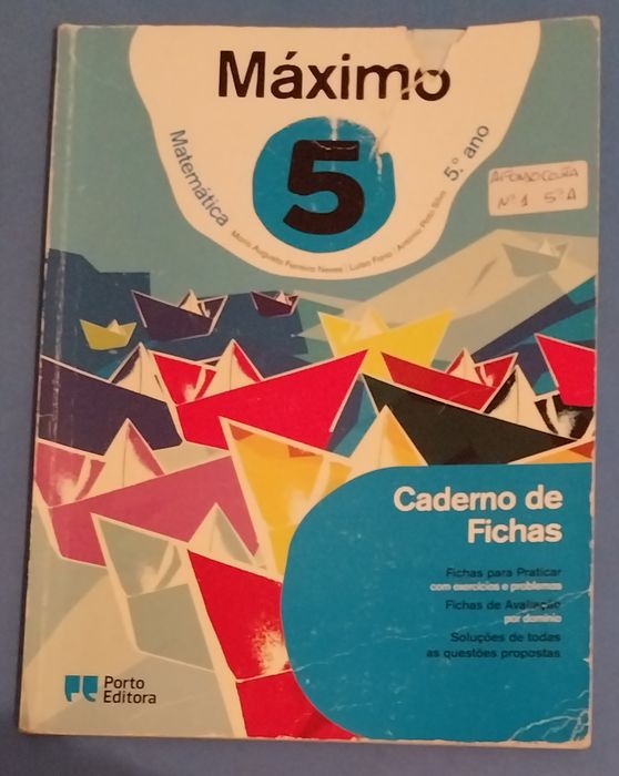 Livro de atividades de Matemática do 5°ano
