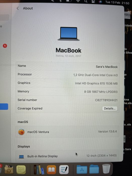 Macbook Retina 12’’ (2017)