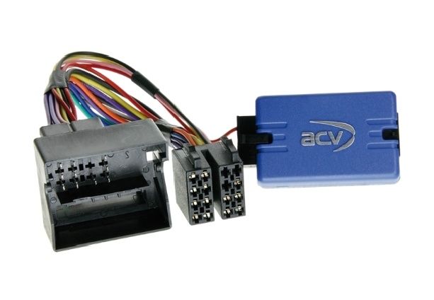 Adapter do sterowania z kierownicy BMW plus przewód pod radio Alpine