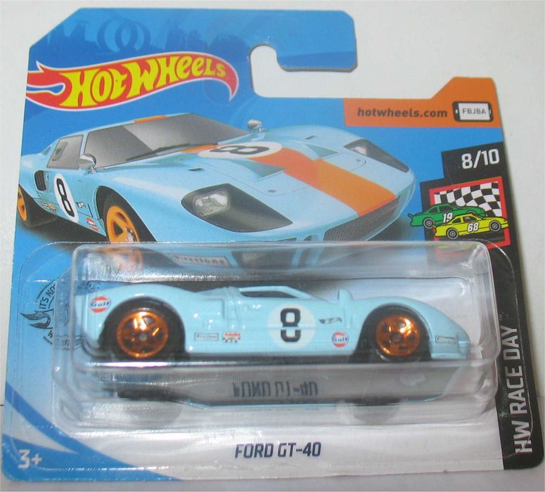 Hot Wheels STH FORD GT40 Gulf - Faz a Boa