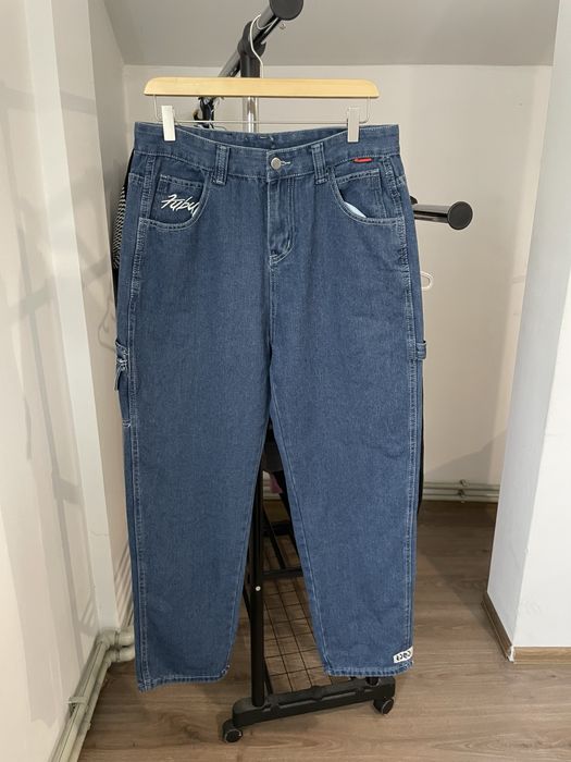 Широкі вільні джинси реп fubu platinum public enemy  dickies