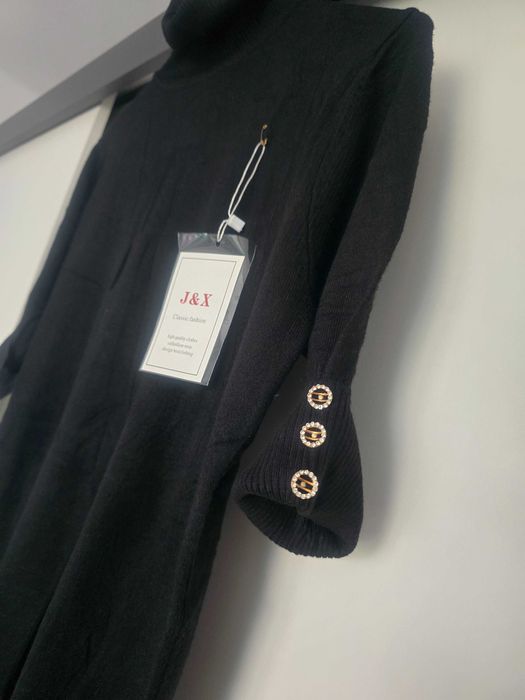 Damski golf w rozmiarze L/XL czarny