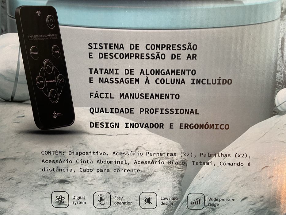 Sistema de Pressotetapia 4  em 1