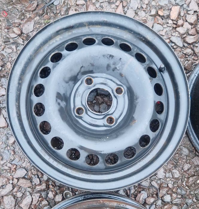 Felgi stalowe Opel Karl 4x100 5Jx14 IS38 TPMS Kpl.