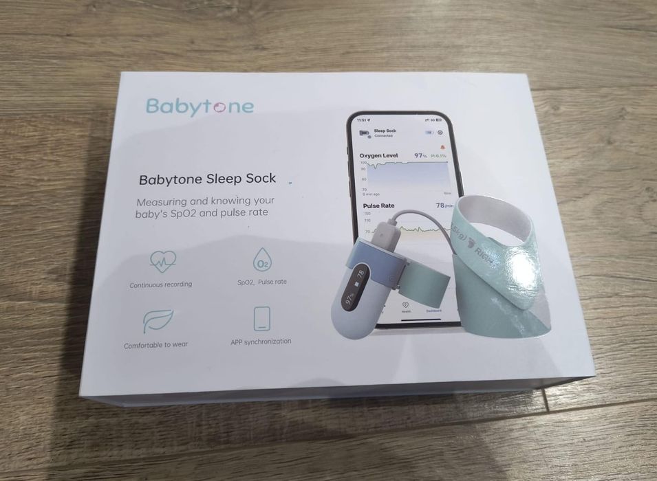 Monitor oddechu babytone skarpeta sleep sock