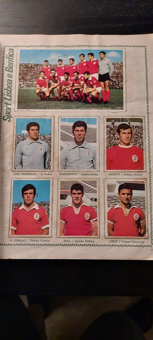 Campeões Europeus de Futebol 1968/69 Palirex | Caderneta Futebol