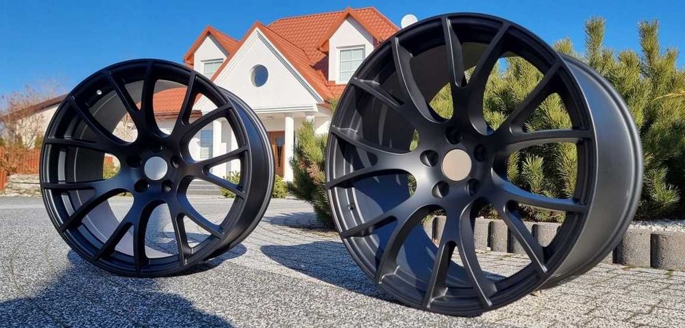 Felgi ER 505 20 5x115 do DODGE CHALLENGER SRT Czarne 9,5 i 11 Concave