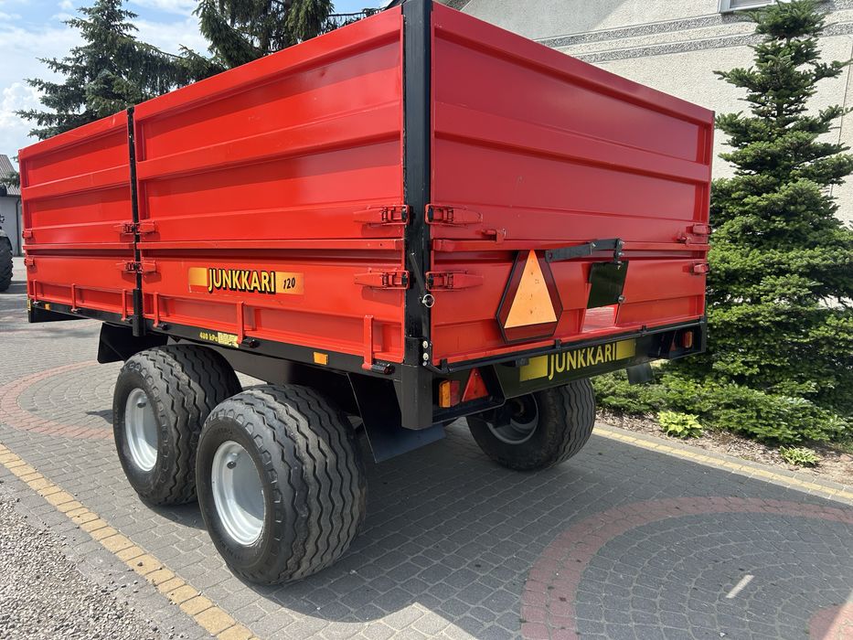 Przyczepa Junkkari tandem 12ton, Idealna