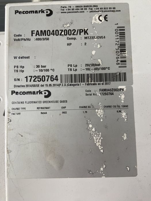 Câmara Frigorífica 6x4mt trifasica