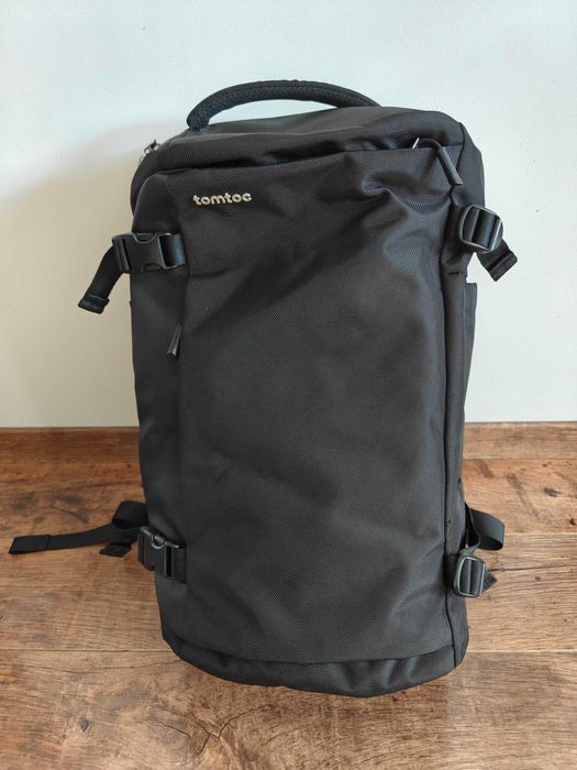 Plecak TOMTOC Navigator-T66 czarny ~40 l - stan idealny