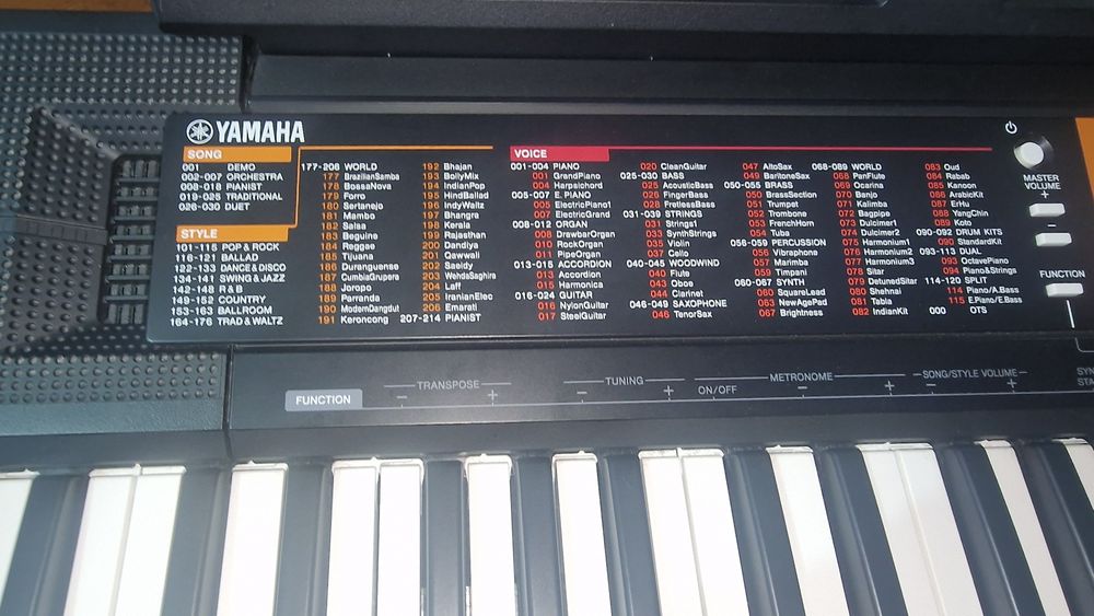 Órgão  novo potente