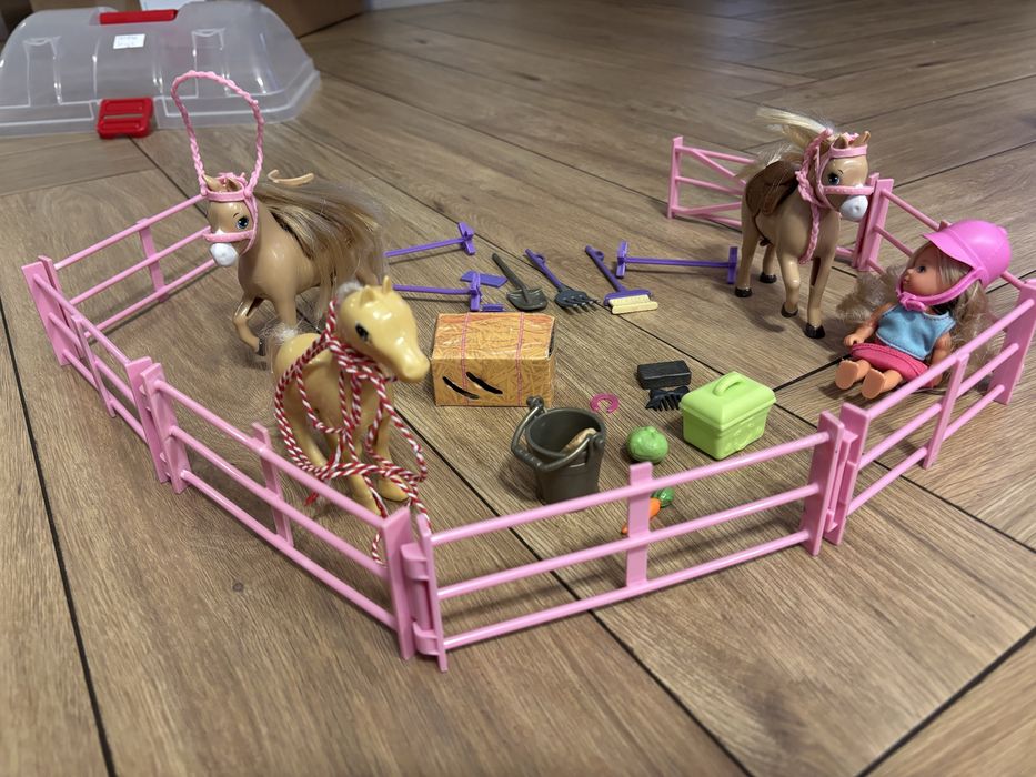 Zestaw ranczo konie zagroda