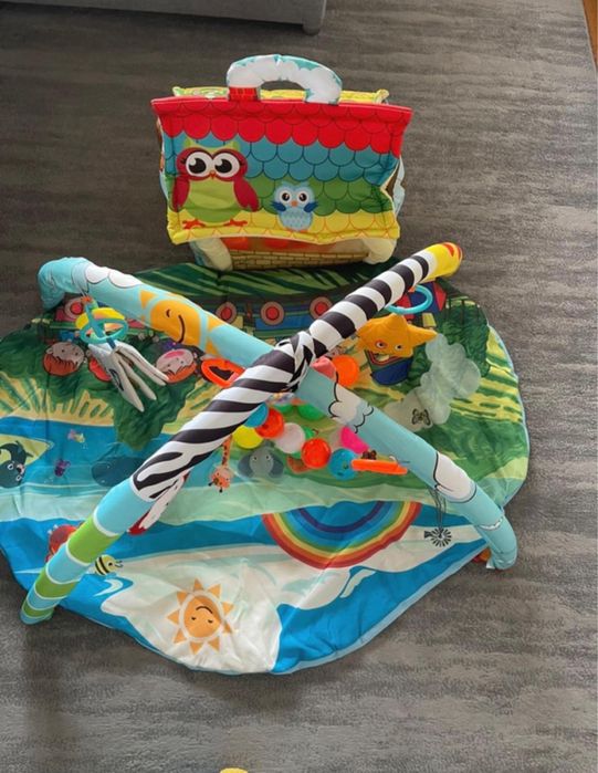 Parque bebe com acessorios