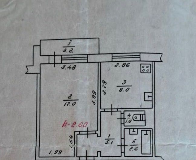 Затишна 1 к квартира