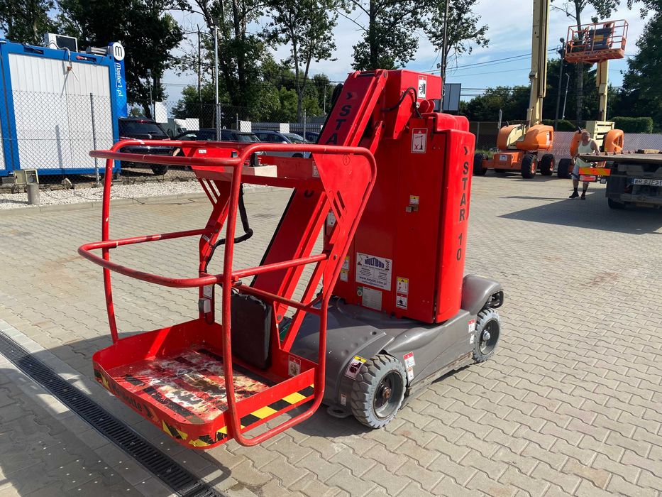 Wynajem podnośnika zwyżka 10 metrów HAULOTTE JLG GENIE MANITOU