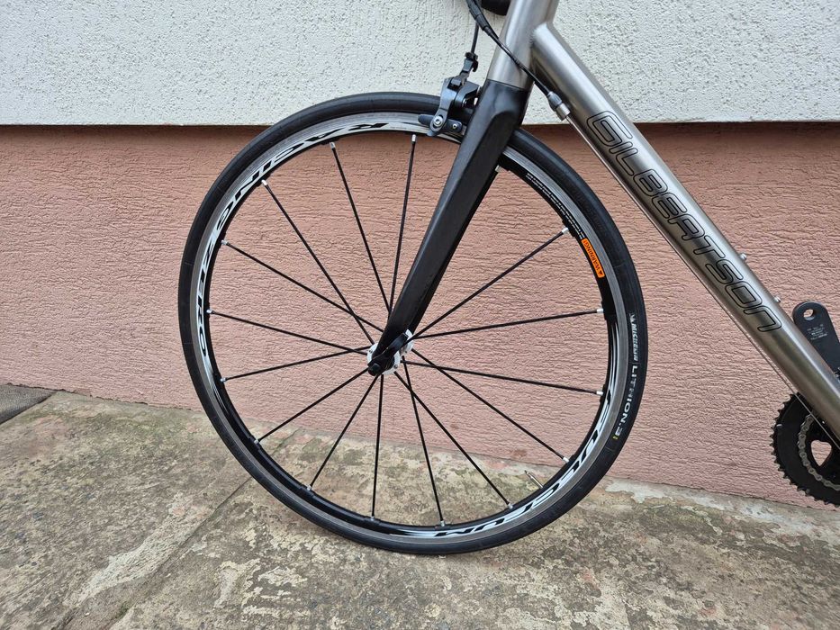 Rower szosowy tytanowy Gilbertson, tytan, Shimano Ultegra, Racing 1