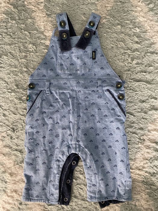 Ogrodniczki spodenki 3-6 miesięcy dla chłopca