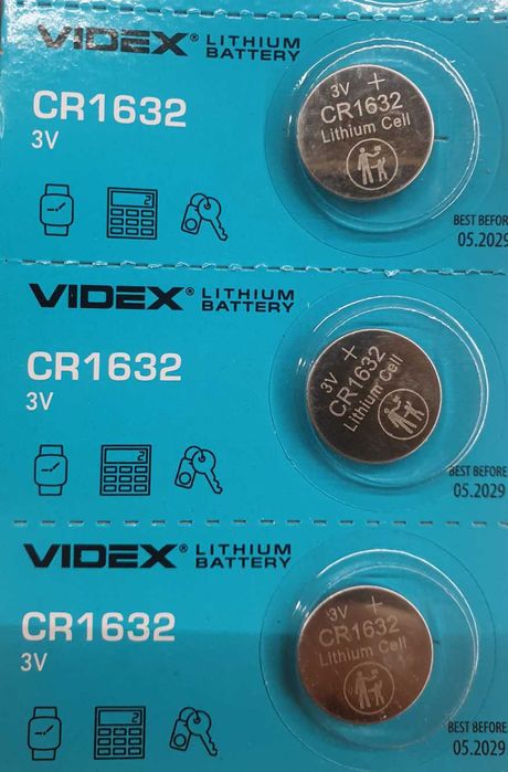батарейка CR1616/1620/1632 Lithium