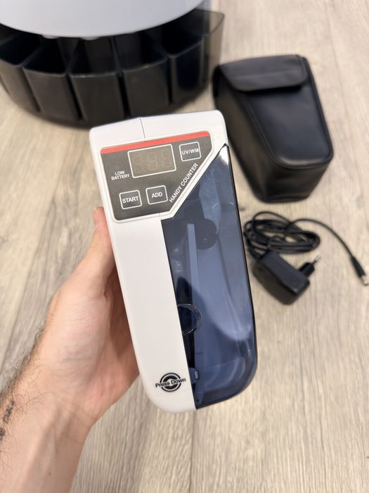 Contador de moedas + contador de notas (€)