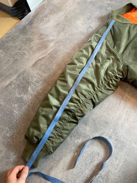 Оливковий бомбер Ma-1 Mil Tec стилю Alpha Industries / Cwu R bomber
